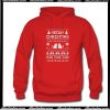 Merry Christmas Hoodie Red