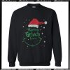 Merry Christmas Resting Grinch Face Sweatshirt