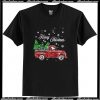 Merry Christmas Snoopy Driving Christmas Tree T Shirt