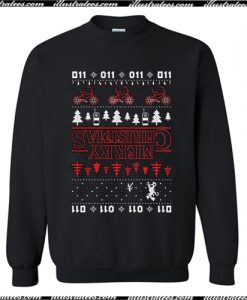 Merry Christmas The Upside Down Ugly Christmas Sweatshirt