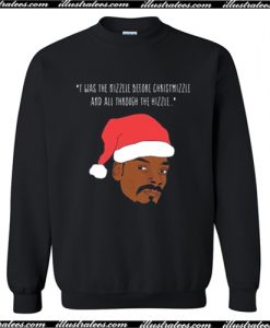Snoop Dogg Christmas Sweatshirt Black