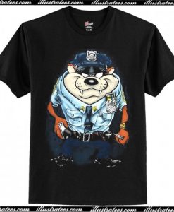 Tasmanian Devil Police T-Shirt