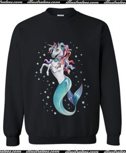 Unicorn Mermicorn mermaid unicorn cute Sweatshirt
