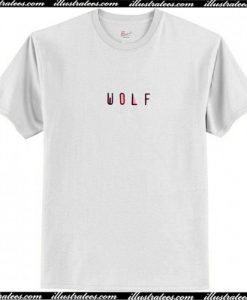 Wolf Font T Shirt