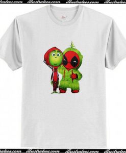 Baby Grinch and Deadpool T Shirt