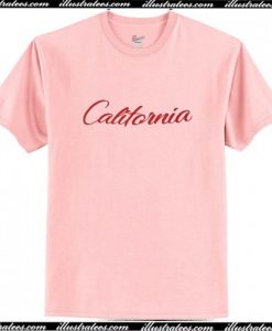 California Text T Shirt