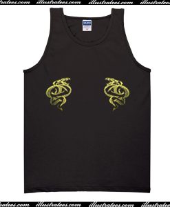 Camis Pattern Dragon Tight TankTop