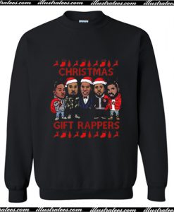 Christmas Gift Rappers Dark Sweatshirt