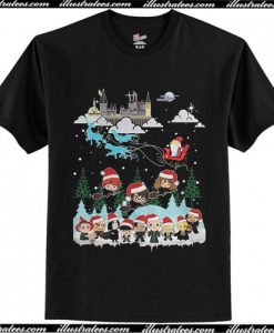 Christmas In Hogwarts Chibi Harry Potter Version T Shirt