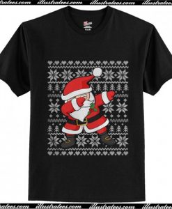 Dabbing Santa Christmas T Shirt