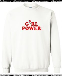 Girl Power Rose Sweatshirt