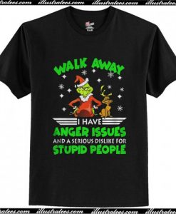 Grinch Walk Away T Shirt