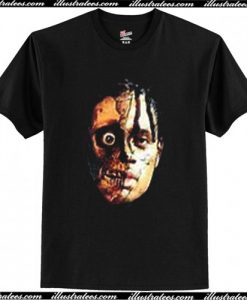 Half skull face T-Shirt