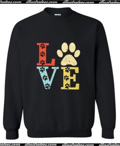 I Love Dog Sweatshirt