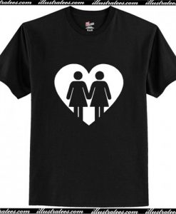 Lesbian Love Pride T Shirt
