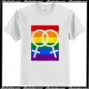 Lesbian Pride Rainbow T Shirt