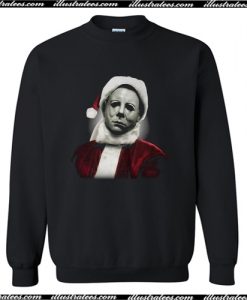 Mychael Myers Santa Claus Christmas Sweatshirt