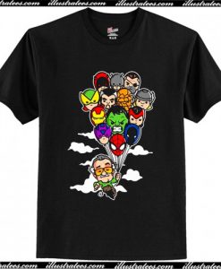 Stan Lee Heroes Ballon Up T Shirt