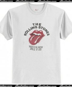 The Rolling Stones Madison 1975 T Shirt