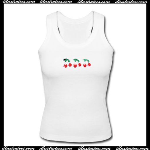 Three Cherry Tank Top