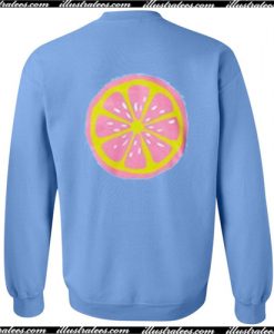 grapefruit sweatshirt back