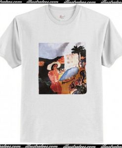 woman in a hat T-Shirt