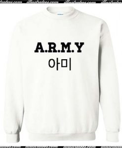 ARMY BTS Crewneck Sweatshirt Pj