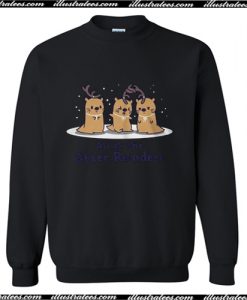 All of the Otter reindeer Christmas Sweatshirt