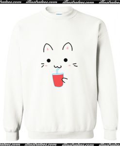 Cute Kawaii Cat Sweatshirt