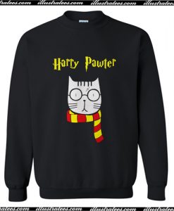 Harry Pawter Cat Harry Potter Sweatshirt