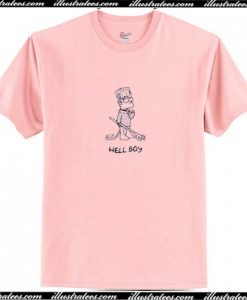 Hellboy Bart Simpson T-Shirt