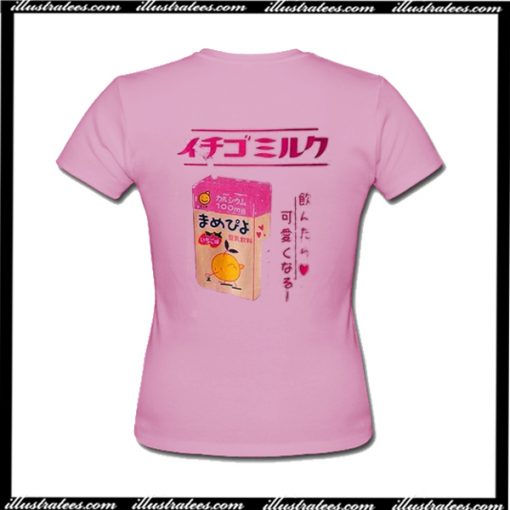 Ichigo Milk Light Pink T Shirt