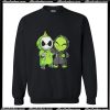 Jack Skellington and Grinch we are best friends Sweatshirt