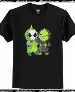 Jack Skellington and Grinch we are best friends T Shirt