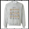 Japanese Shiba Inu Emoticon Crewneck Sweatshirt