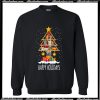 Librarian - Christmas Tree - Happy Holidays Sweatshirt