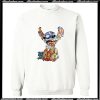 Lilo and Stitch Disney Characters Cross Stitch Pattern Sweatshirt