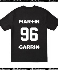 Martin Garrix 96 T-Shirt back