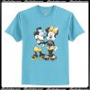 Mickey & Minnie Graphic Tie-Dye T Shirt