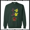 Pikapool Fusion Pikachu Pokemon and Deadpool Sweatshirt