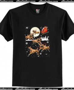 Pitbull Santa Claus’s Reindeer Christmas T Shirt