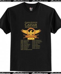 SPQR Julius Caesar World Tour T Shirt
