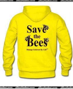 Save The Bees back Hoodie