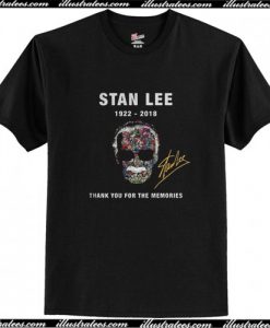 Stan Lee thank you for the memories T Shirt