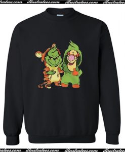 The Grinch and Tigger we are best friends Sweatshirt