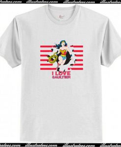 Wonder Woman I Love Gaultier T-Shirt