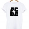 AC DC Font T shirt