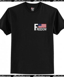 Freedom Usa American Flag T-Shirt Ap