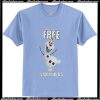 Frozen Olaf Free Warm Hugs trending T-Shirt Pj