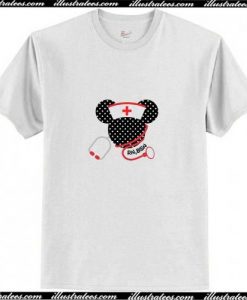 Minnie Mouse Nurse PolkaDot T-Shirt Pj